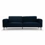 Maggie Sofa 3-Sitzer Velour Lux Navy 1