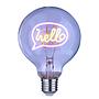 LED Glühlampe BRIGHT LIGHT Glas Pink 0