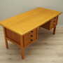 Vintage Desk Ash Wood Brown 1960s 5