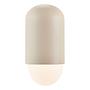 Outdoor Wandleuchte Heka Aluminium / Glas 1-flammig Beige 4