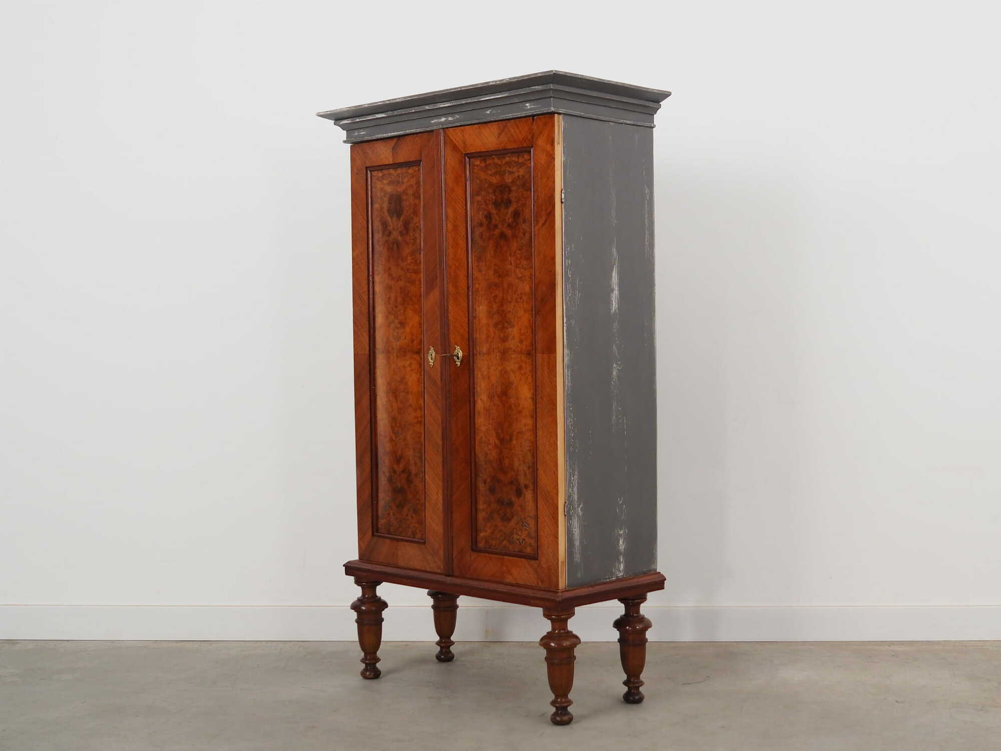 Vintage chest of drawers Pine wood Brown 1960s 3