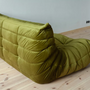 Togo Lounge Set 2 pz. velluto verde oliva 7