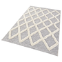 Ayoun In-/Outdoorteppich Hellgrau Creme 2