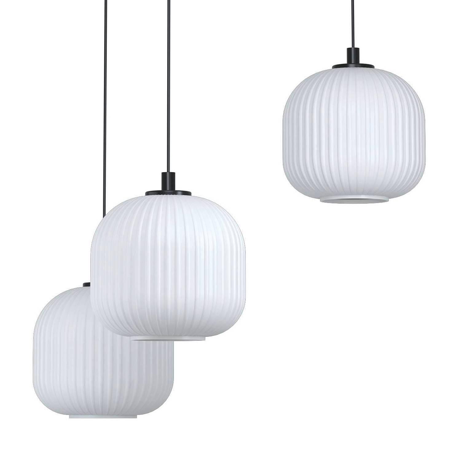 Mantunalle III Pendant Light Clear Glass Steel 0