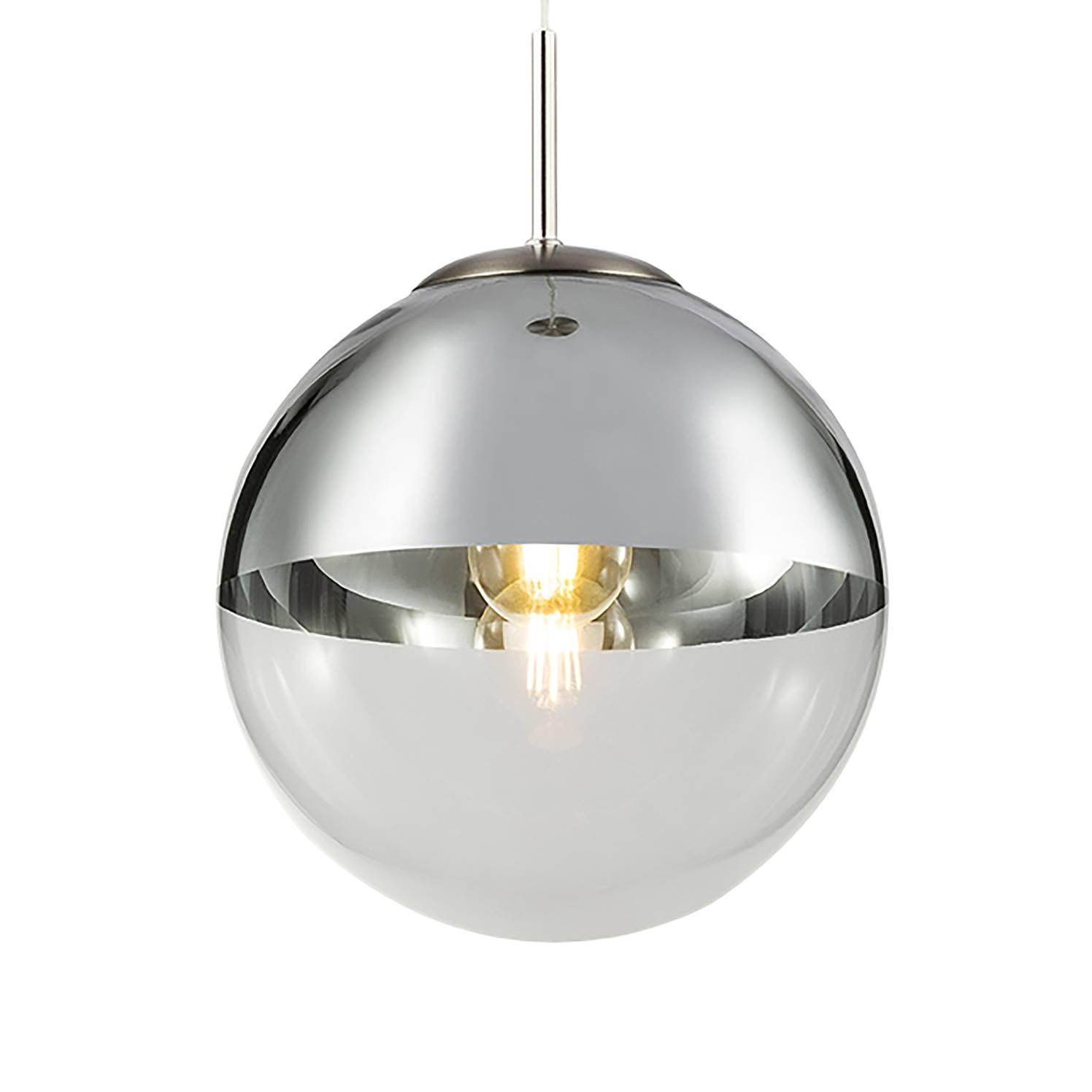 Varus I Pendelleuchte Glas Eisen 1-flammig 25cm 0