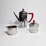 Art Deco Kaffee Set Chrom Silber 1930er Jahre 0