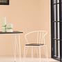 District Grey Metall und Elmholz Tisch
 2