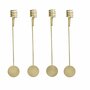 Christmas tree candle holder gold 0
