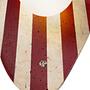 Push Wall Lamp Travertine Red 8