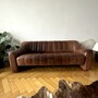 DS-44 Sofa 3-Sitzer & Hocker Leder Braun 7