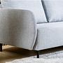 Sofa 3-Sitzer Chaiselongue Links Rechts Urban U311 Grau 1