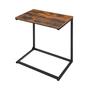 Side table metal brown black 0