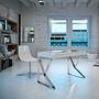 3014 Desk Steel White 3