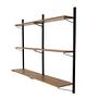 Oak shelf 1970s Brown 0