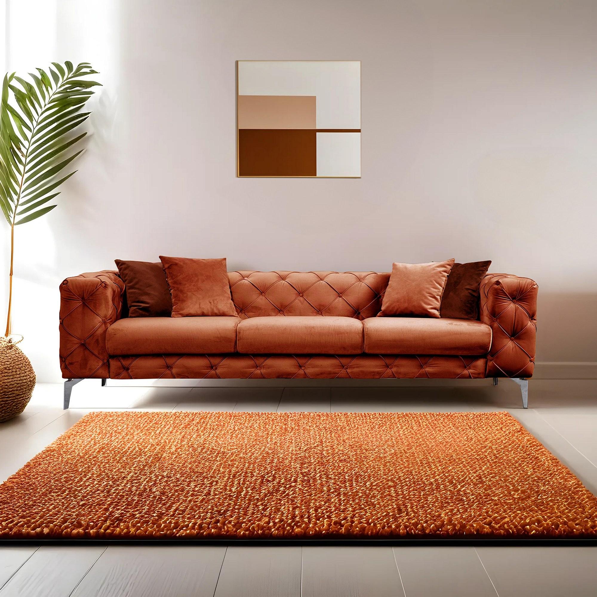 Como Sofa 3-Sitzer Orange 3