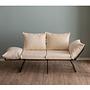 Viper Sofa 2-Sitzer helles Creme 2