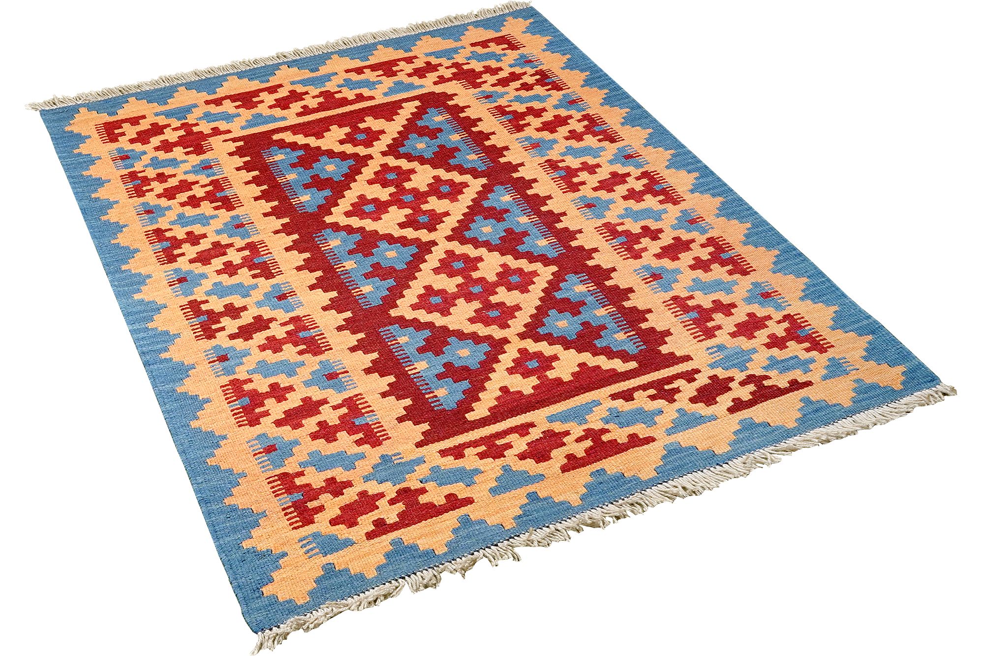 Kilim Gashgai Teppich Mehrfarbig 2