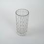 Crystal vase Transparent 1960s 4