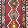 Kilim Gashgai Teppich Mehrfarbig 1