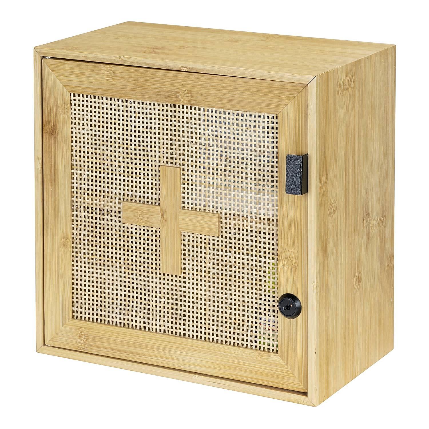 Medizinschrank Allegre Rattan Bambus 0
