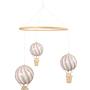 Hot air balloon mobile Recycled plastic Bamboo Frappé 1