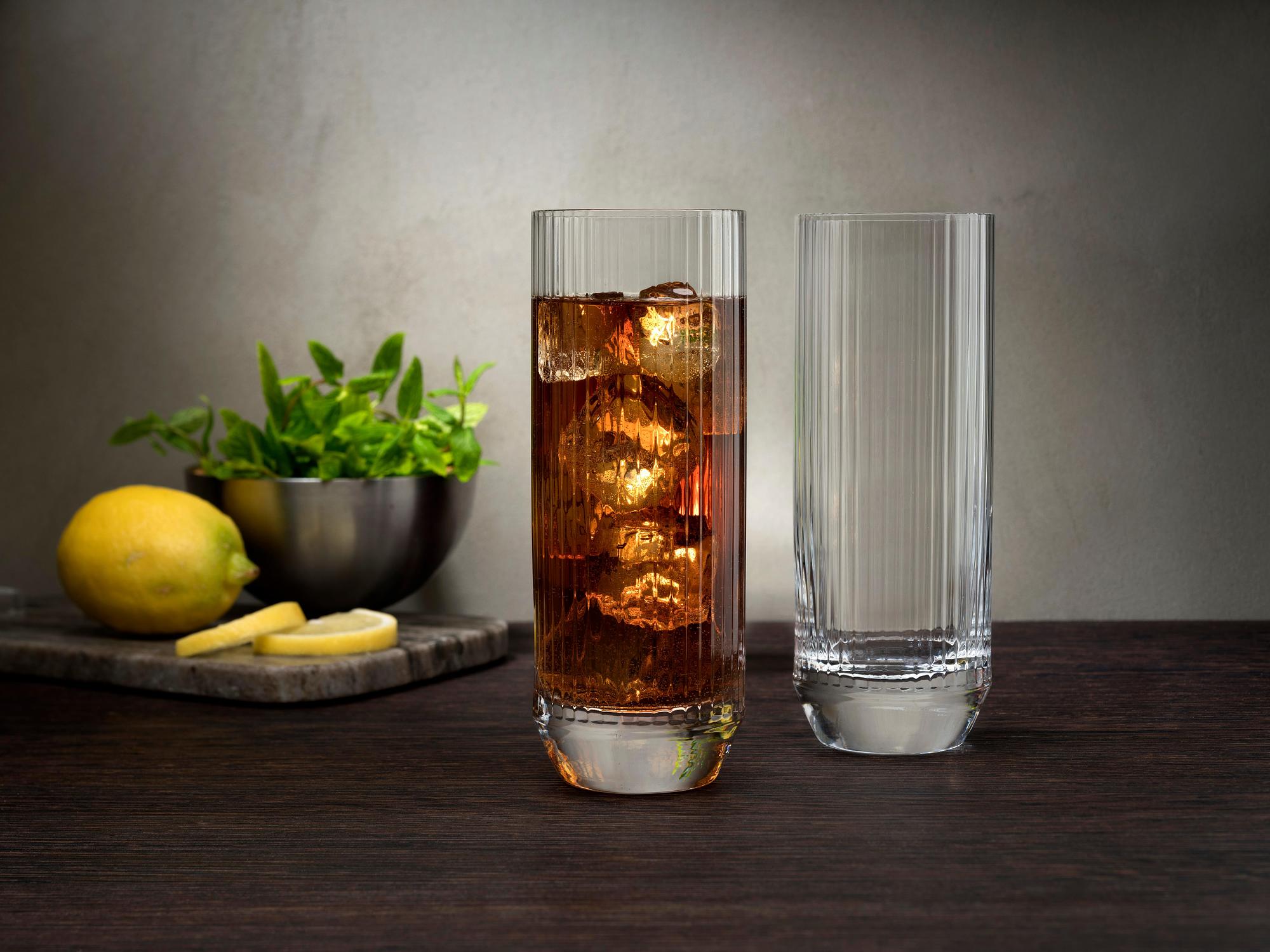 Cocktail Glass Big Top Set of 6 Glass Transparent 2