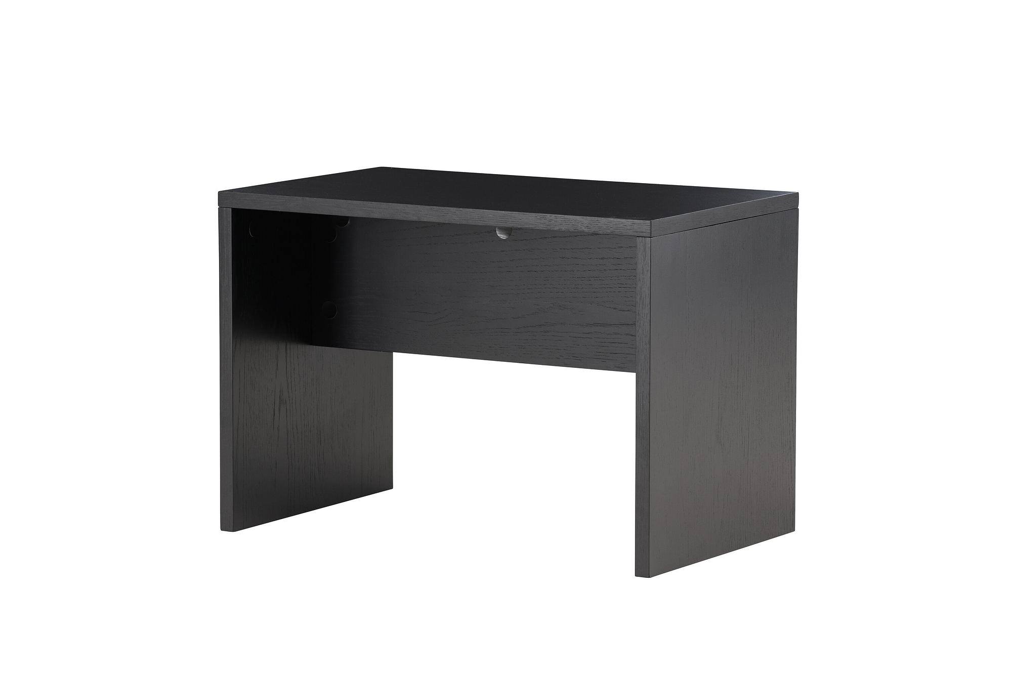 Juni Beistelltisch Furnier Schwarz 7