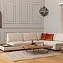 Tulip Ecksofa Rechts Beige 0