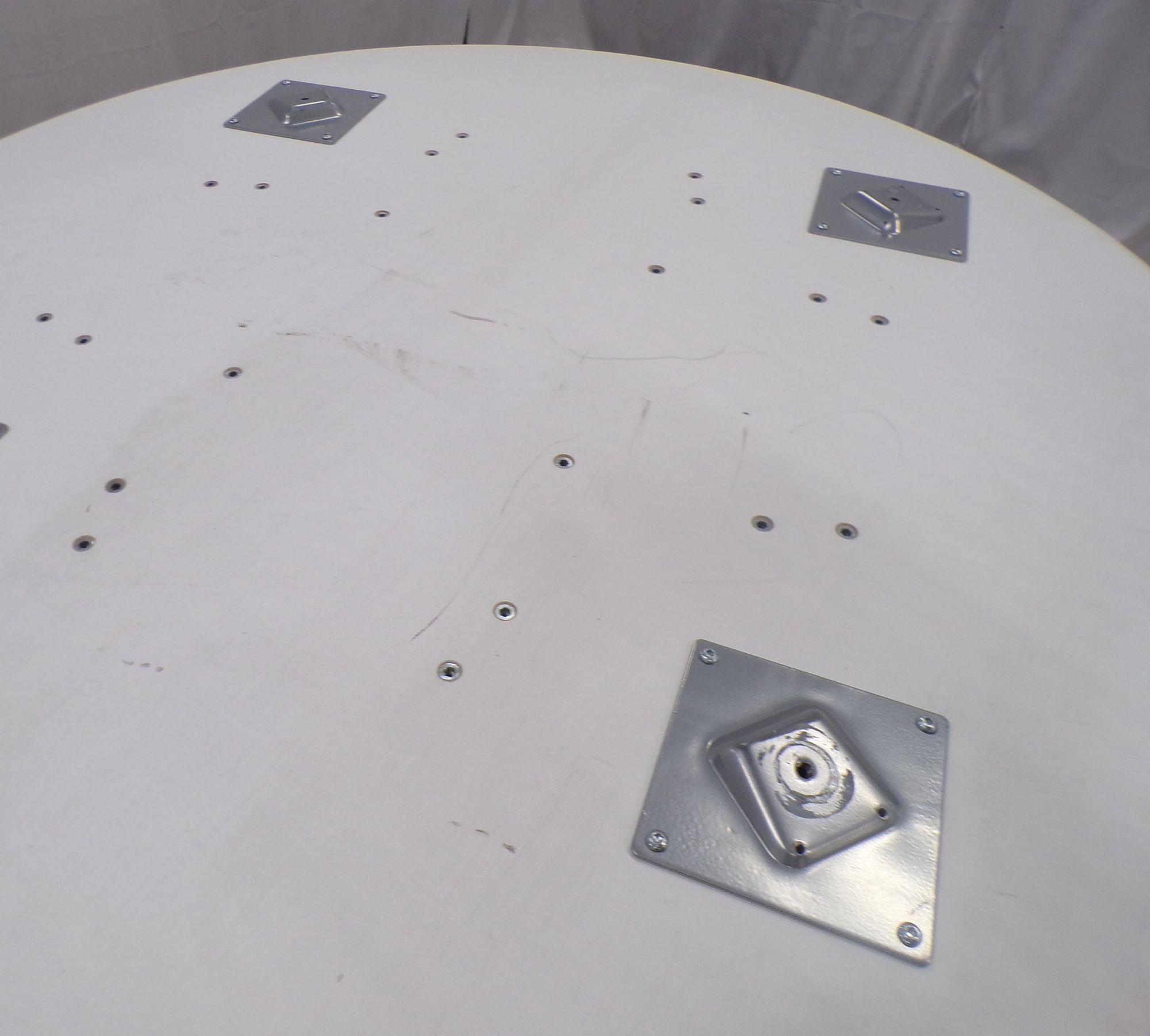 Allie Esstisch Oak Soap Weiß Ø 120cm 4