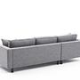 Kale Sofa Récamiere Links Grau 5