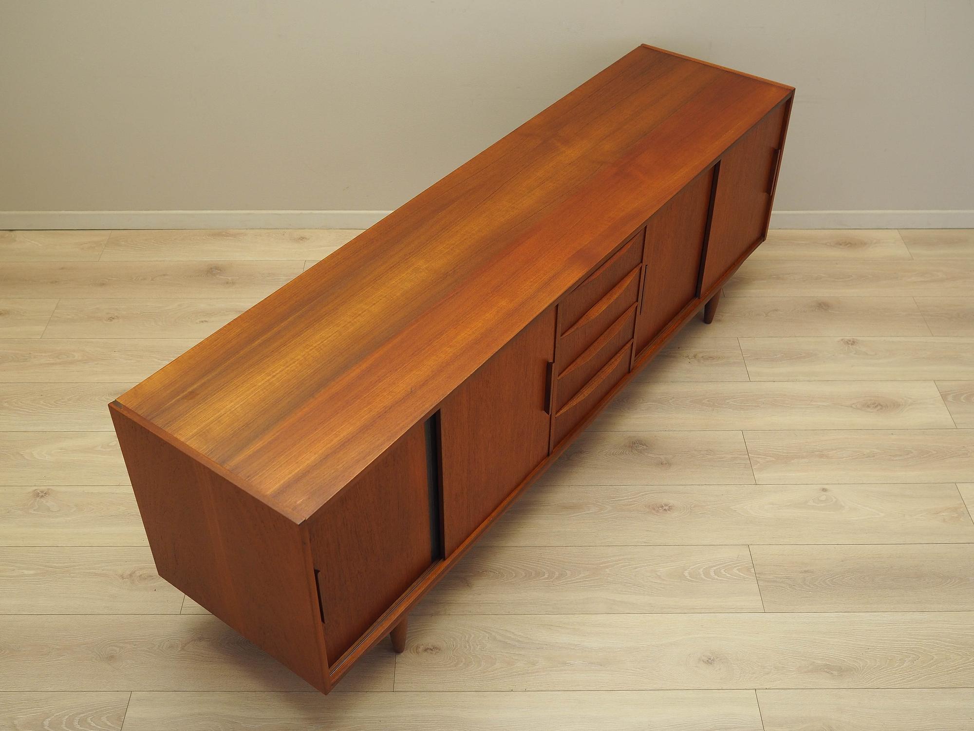 Teak-Sideboard Braun 1970er Jahre 6