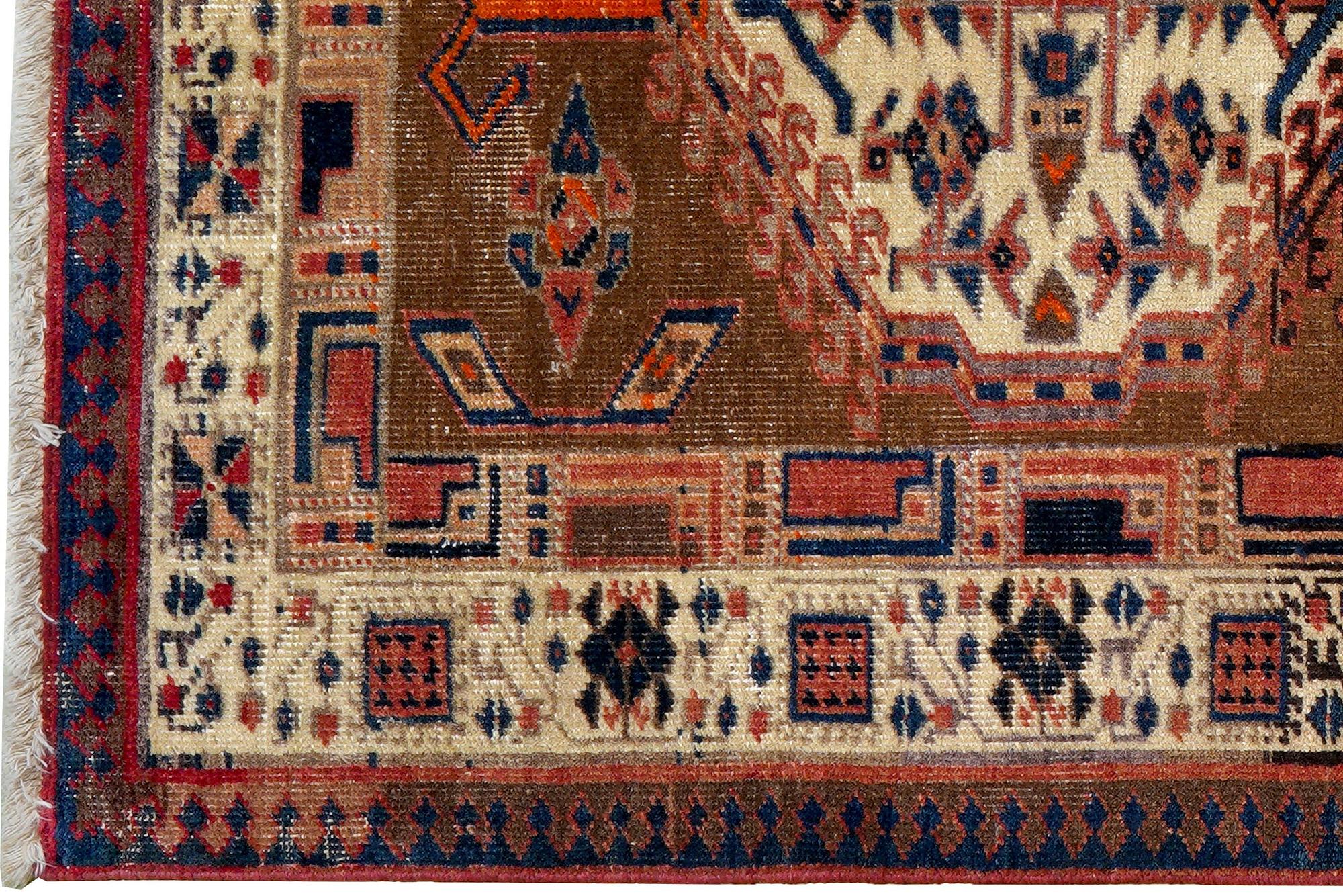 Heritage Saeed Carpet Wool Brown 1
