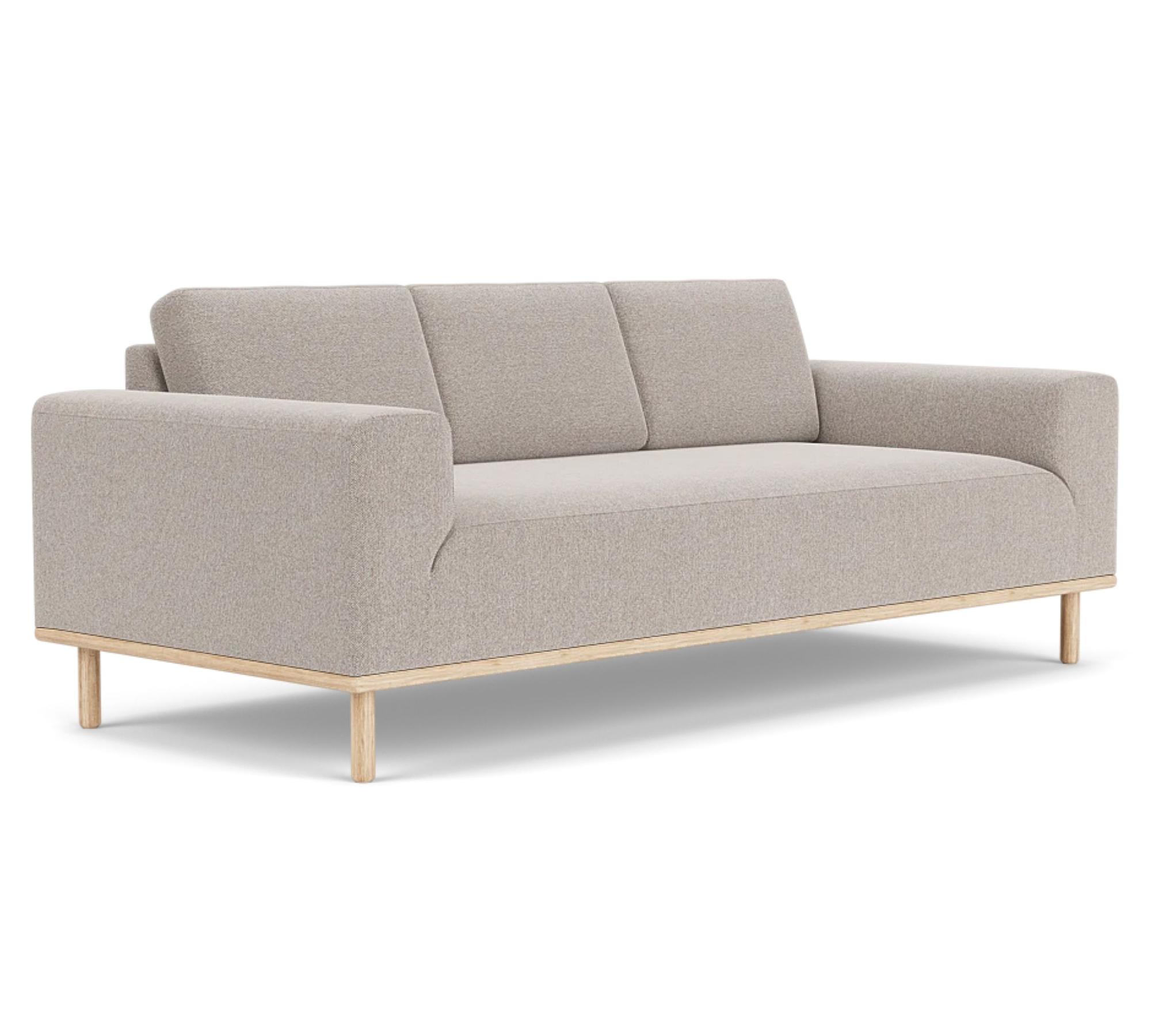 Vilmar Sofa 3-Sitzer Agnes Brown 3