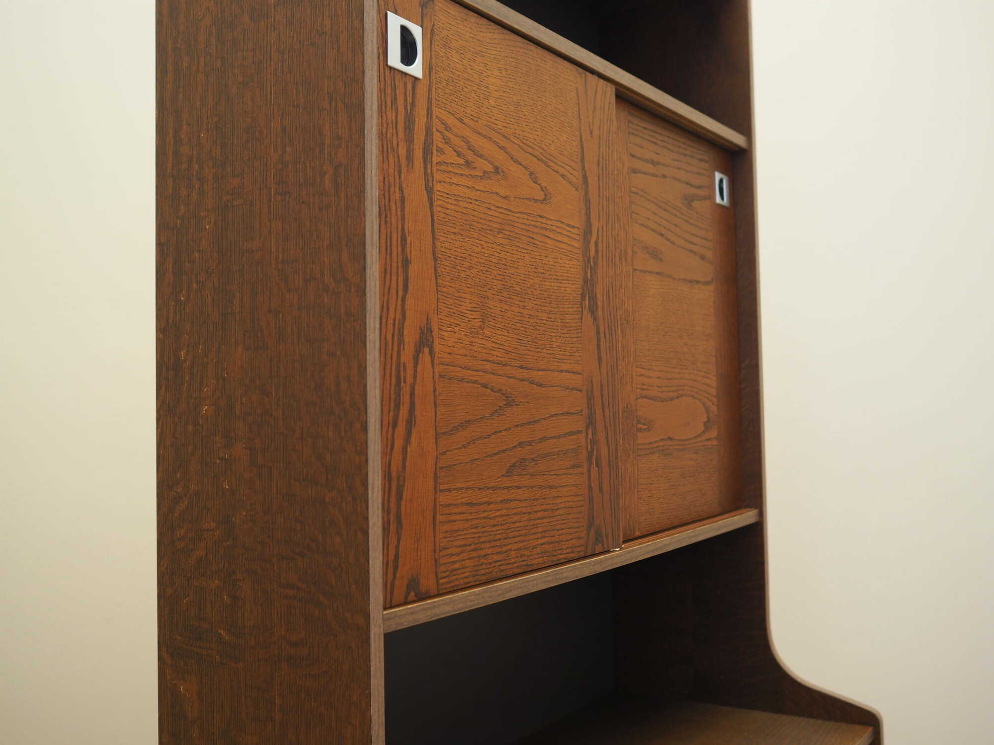 Bookshelf Wood Brown 1970s 9