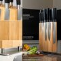 Messerblock Magnetisch Holz Natural 4