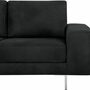 Lexgaard Sofa 3-Sitzer Rustico-Leder Metall Dunkelbraun 5