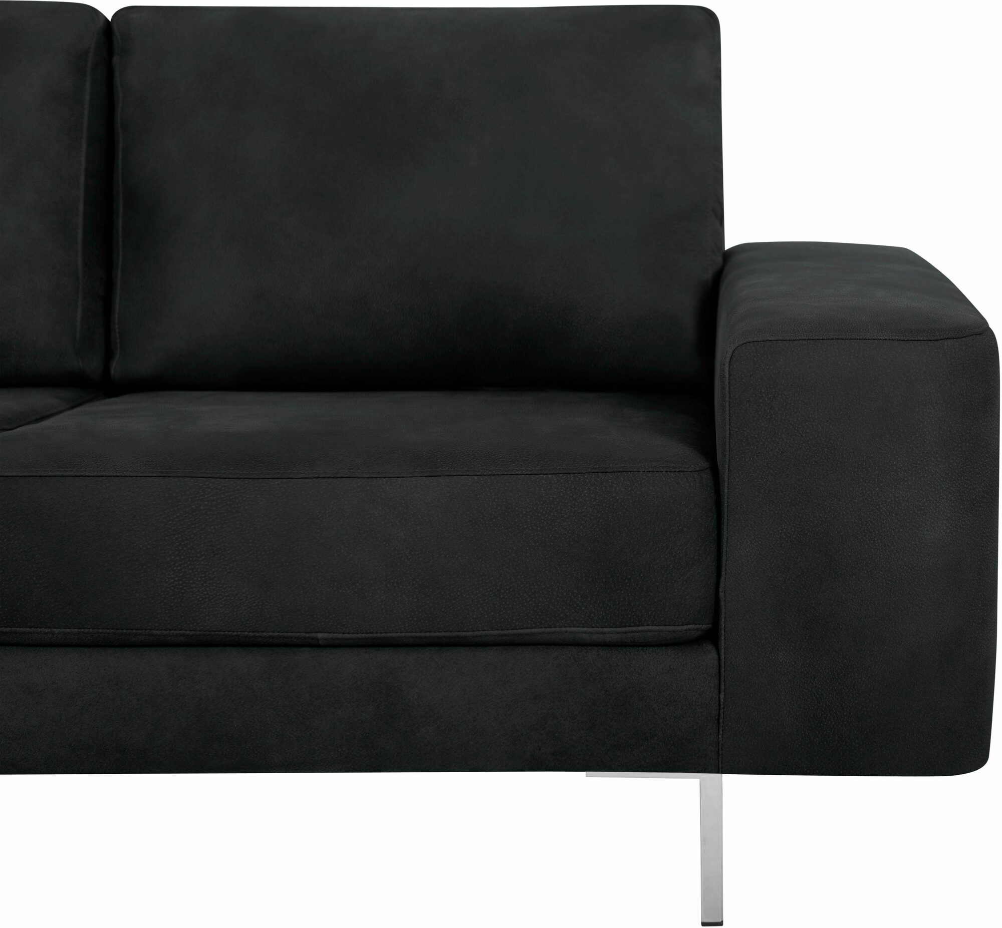 Lexgaard Sofa 3-Sitzer Rustico-Leder Metall Dunkelbraun 5