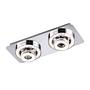 Tim LED-Deckenleuchte Acrylglas Stahl 4-flammig 1