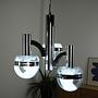 Space Age Kronleuchter Muranoglas 1970er Jahre 3