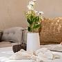 4x Napkin Linen White 7