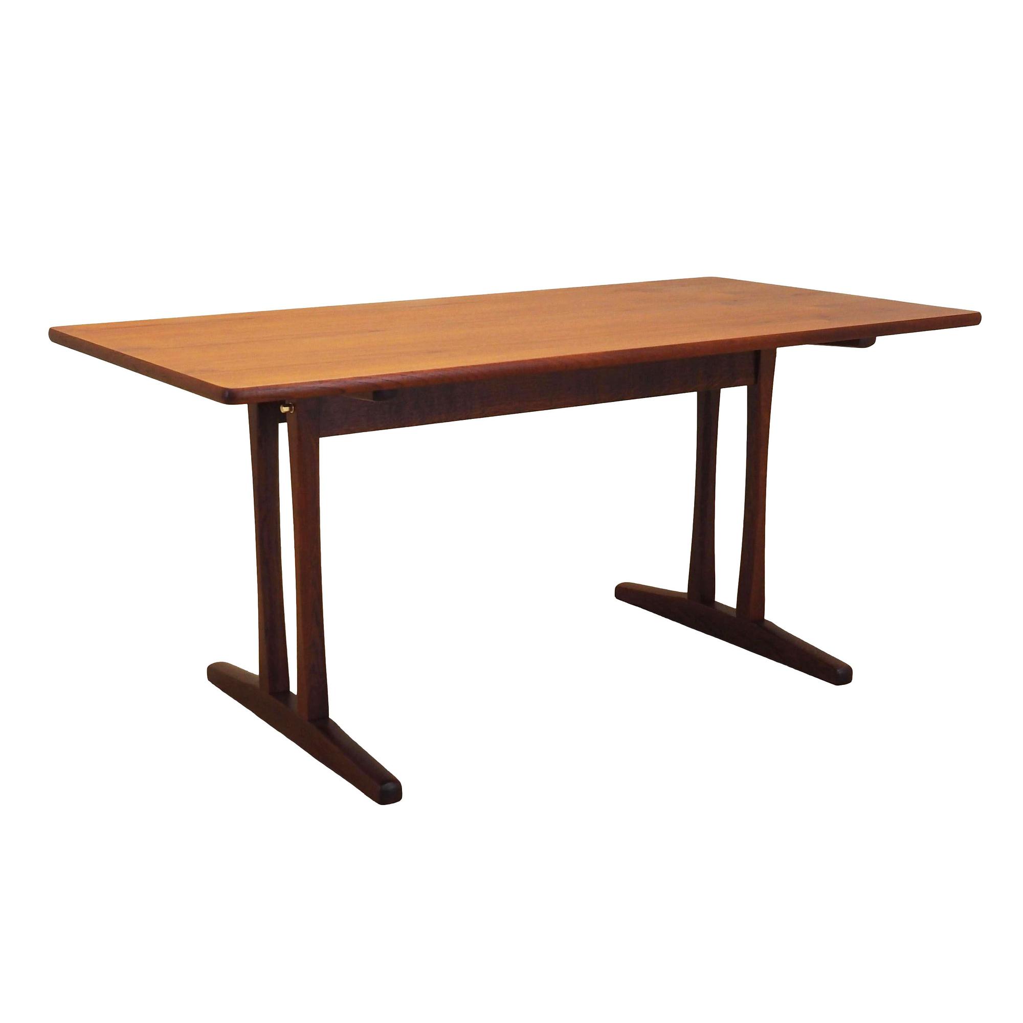 Dining table teak 1960s 0