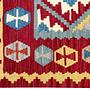 Kilim Gashgai Teppich Wolle Mehrfarbig 1