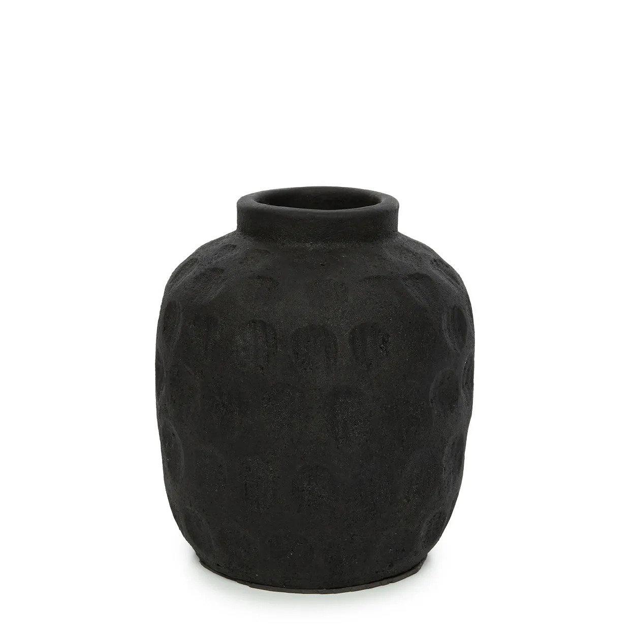 Trendy Vase Schwarz 0