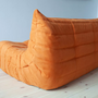 Togo Sofa 2-Sitzer Textil Orange 4