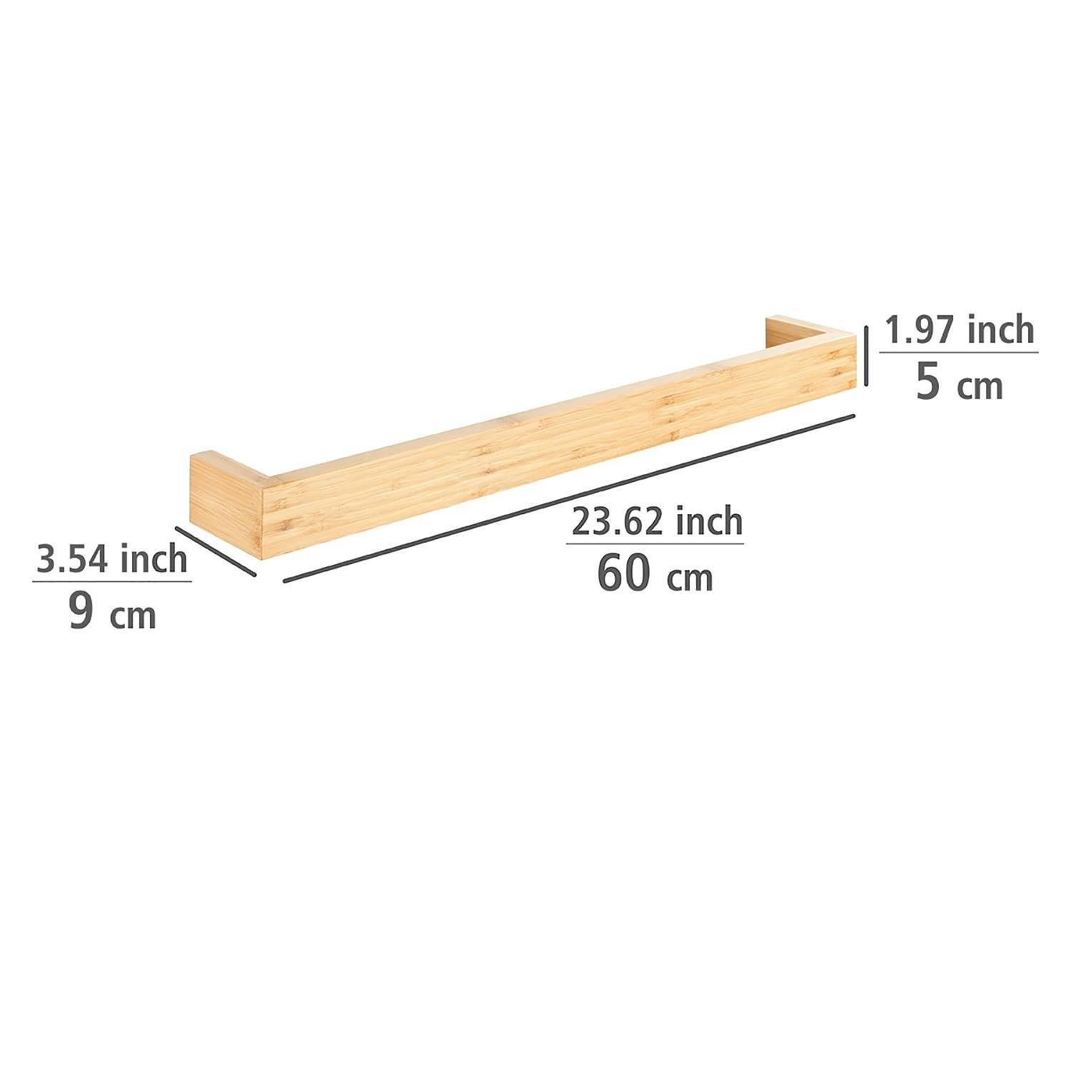 Handtuchstange Bambusa Bambus Natur Breite: 60 cm 2