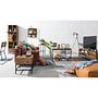 Side table GRASBY Solid Pine Black 2