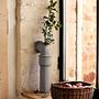 Pipeline 425 Vase Faserbeton Grau 0
