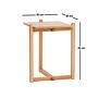 Maya Side Table Brown 8
