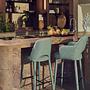 Barstool Polspotten Holy Berry Green 2