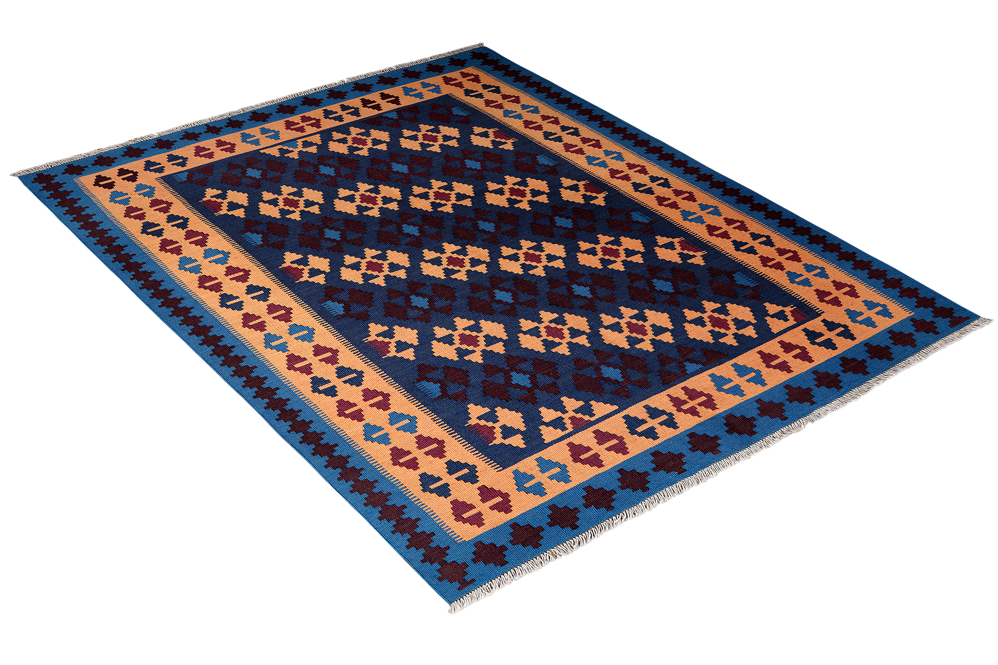 Kelim Gashgai Wool Multicolored 2